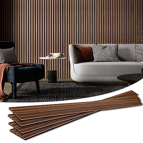 Art3d 4-Piece Wood Slat Acoustic Panels for Stylish Decor...