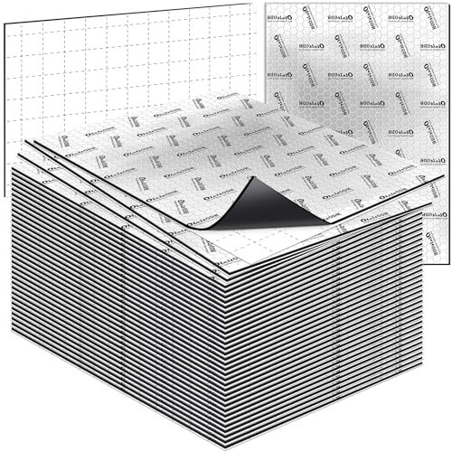Oleitodh Car Sound Deadening Mat 14 pcs 80 mil Butyl...