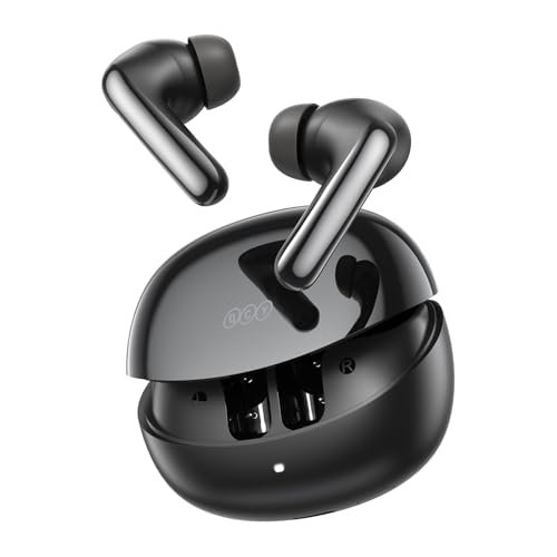 QCY MeloBuds N60 Active Noise Cancelling Wireless Earbuds,...