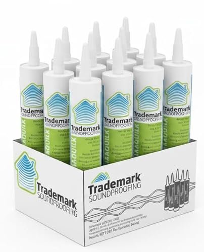 TMS Soundproofing Acoustical Sealant Caulk - Premium...