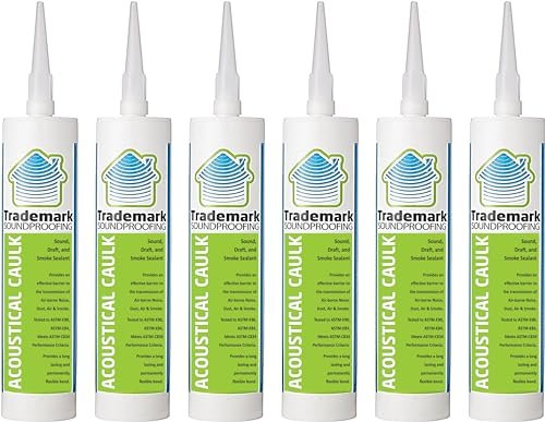 TMS Soundproofing Acoustical Sealant Caulk - Premium...