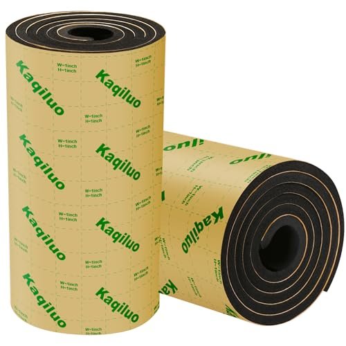 Kaqiluo 2 Pack High Density Self-Adhesive Sound Insulation...