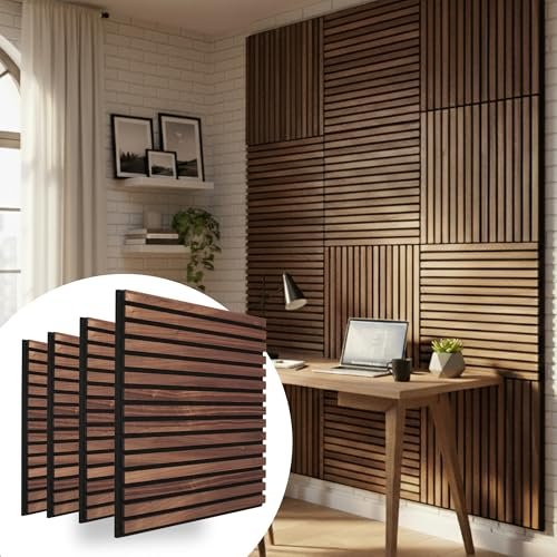 ECOACOUSTICS RT60X Pro Soundproofing Wall Panels - 4 Pack...