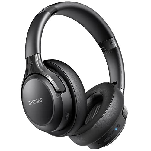BERIBES Bluetooth Headphones Over Ear, 65H Playtime and 6...