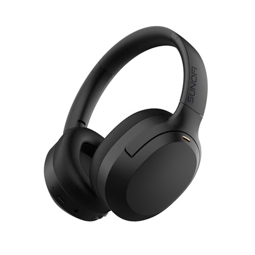 SunoFi Hybrid Active Noise Cancelling Headphones, Wireless...