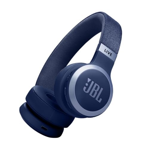 JBL Live 670NC - Wireless On-Ear Headphones with Adaptive...