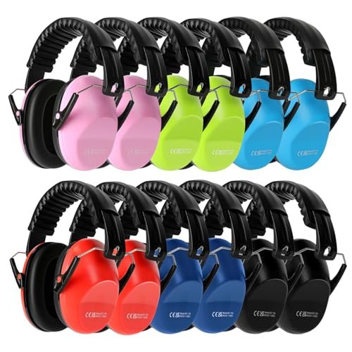 Floriogra 12 Pack Noise Canceling Headphones for Kids, Kids...
