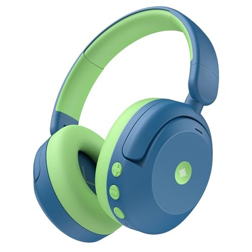 iClever BTH20 Active Noise Cancelling Headphones for Kids,...