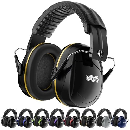 Dr.meter Noise Reduction Ear Muffs, Ear Protection Noise...