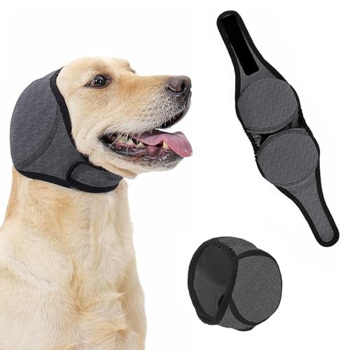 2026 New Dog Ear Muffs (Thickened) for Noise & Bath...