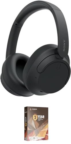Sony WH-CH720N-BLACK Noise Canceling Headphones with Quick...