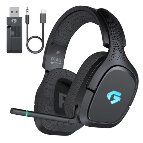 gmrpwnage Wireless Gaming Headset for PS5, PS4, PC, Switch,...