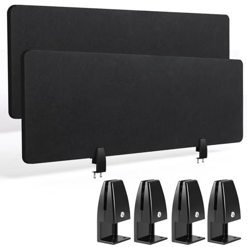 Wesiti 2 Pcs Acoustic Desk Divider Noise Reducing Desk...