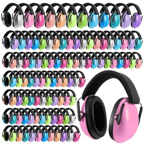 Amylove 100 Pcs Kids Ear Protection Noise Cancelling...