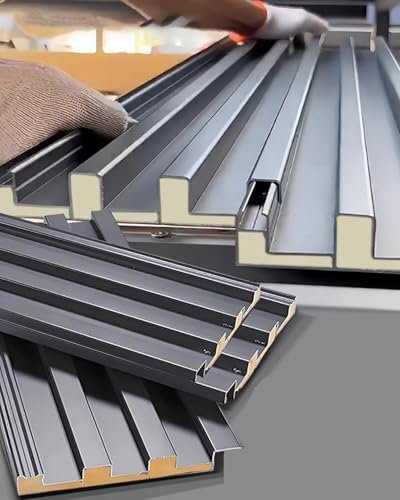Elitix Aluminum Roof Panels Insulated Sheets, Corrugated...