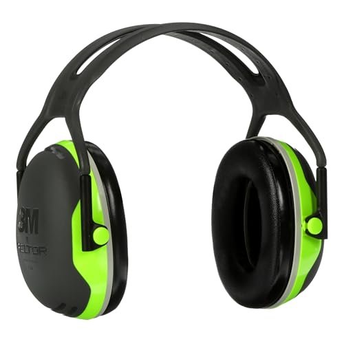 3M PELTOR Hearing Protection Earmuffs, X Series X4A, Over...