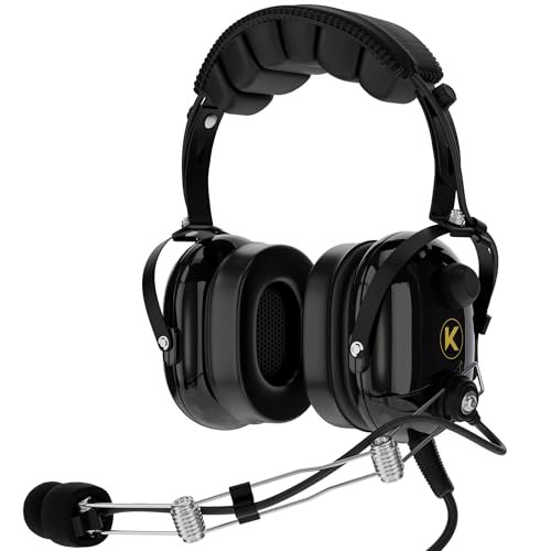 P1 Aviation Pilot Headset for Student Pilots Flight Schools...