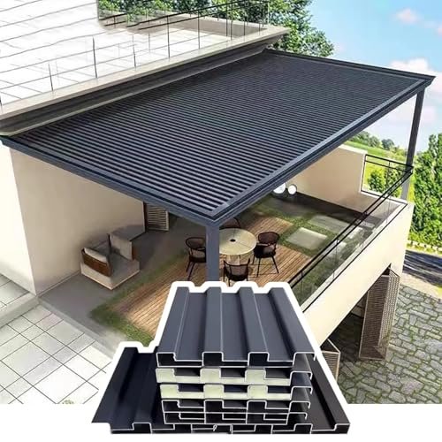 ZSPINJIA Metal Roofing Panel, Aluminum Ceiling Panels Tin...