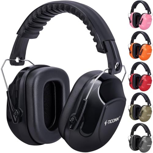 TICONN Noise Cancelling Headphones for Adults, SNR 33dB Ear...