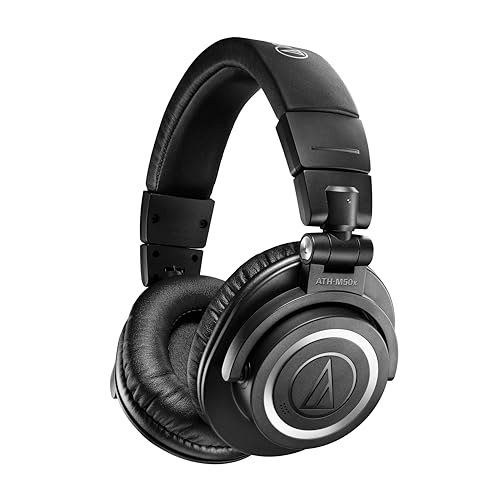Audio-Technica ATH-M50XBT2 Wireless Headphones, Black