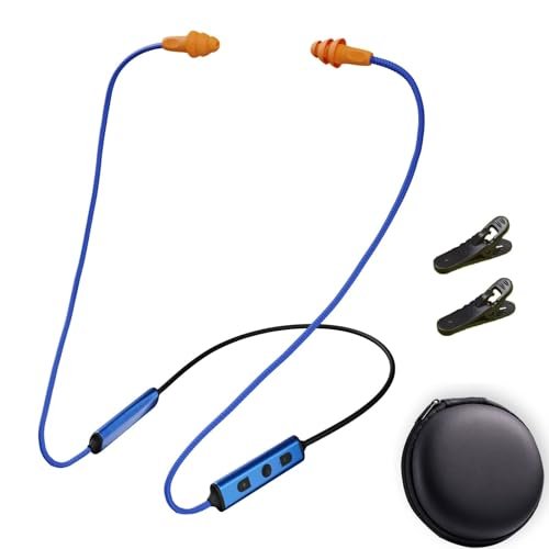 Cuzabe Ear Plugs Bluetooth Headphones for Work, Neckband...
