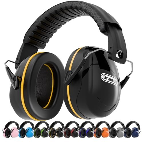Dr.meter Noise Reduction Ear Muffs, Noise Cancelling...