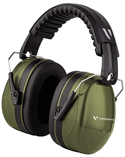 Vanderfields Premium Hearing Protection Ear Muffs - Broad...