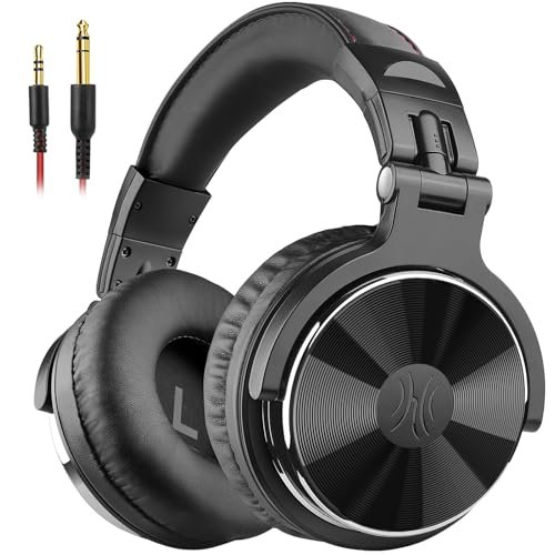 OneOdio Wired Over Ear Headphones Hi-Res Studio Monitor &...