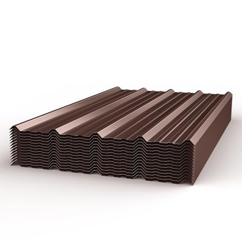 14 Pack PPGI Metal Roofing Panels, 66