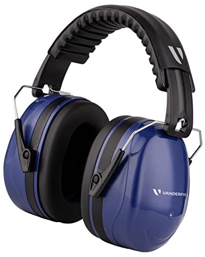 Vanderfields Premium Hearing Protection Ear Muffs - Broad...