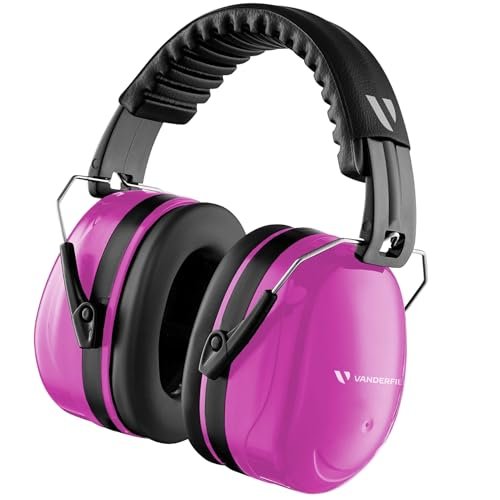 Vanderfields Premium Hearing Protection Ear Muffs - Broad...