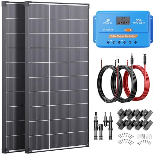 ZOUPW 220W N-Type 16BB Solar Panel Kit(2 * 110W) with...
