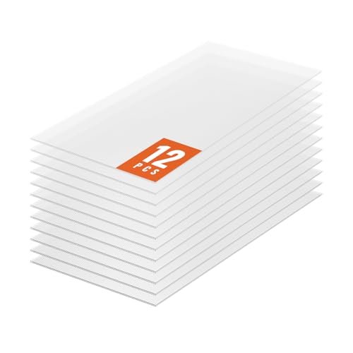 VEVOR 12 Pack Polycarbonate Greenhouse Panels, 2' X 4' X...