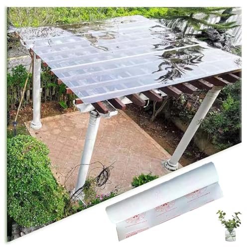 Suwooy Pergola Roof Panels,1mm Clear Polycarbonate Roofing...