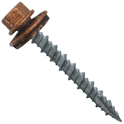 Metal ROOFING SCREWS: (250) 10 x 1-1/2