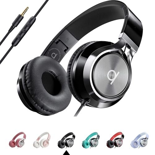 ARTIX CL750 Wired Headphones with Mic & Volume Control —...