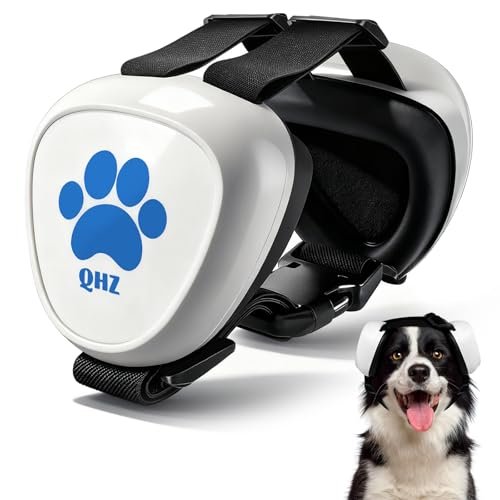 QHZ The dog ear muffs are noise-reducing, adjustable and...
