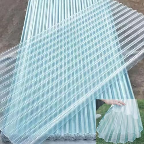 Altovexis 6 PCS 3'x 5.5' Clear Polycarbonate Roof Panels,...