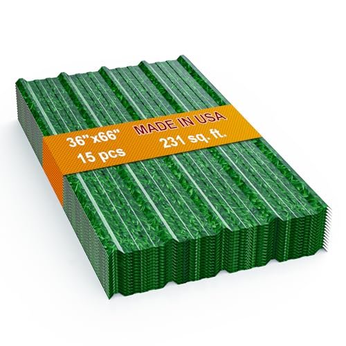 14 Pack PPGI Metal Roofing Panels, 66