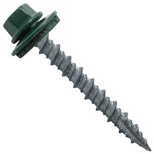 Metal ROOFING SCREWS: (250) 10 x 1-1/2