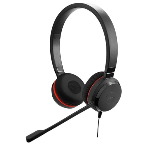Jabra Evolve 30 II (2025 Edition) Wired Dual-Ear Headset...