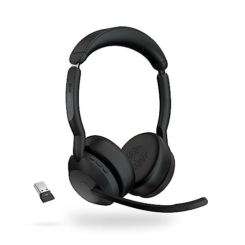 Jabra Evolve2 55 Stereo Wireless Headset - Features...
