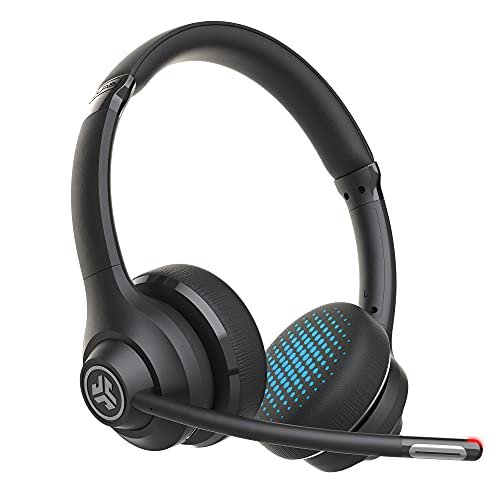 JLab Go Work Wireless Headsets with Microphone, 45+...