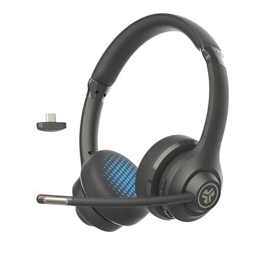 JLab Go Work Gen 2 Wireless Headsets with Microphone -...