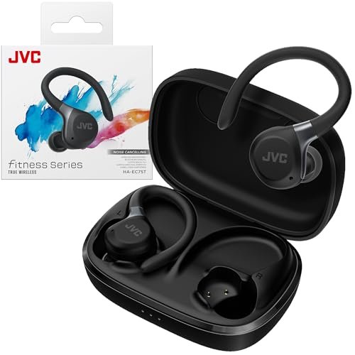 JVC Fitness Series True Wireless Sport Earbuds with...