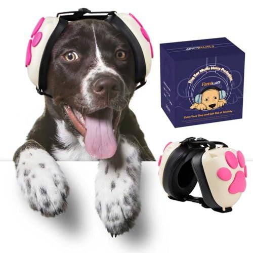 Famikako Upgraded Dog Ear Muffs for Noise Protection -...