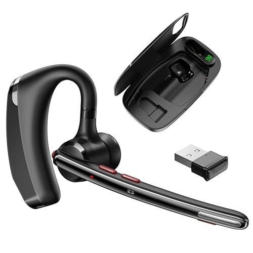 COMEXION Bluetooth Headset V5.3, Wireless Headset with Dual...