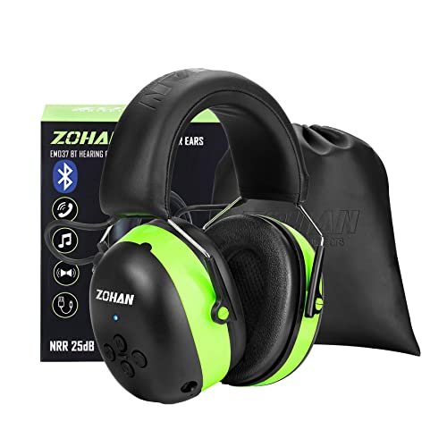 ZOHAN EM037 Bluetooth Hearing Protection,30dB SNR Noise...