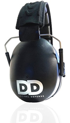 DECIBEL DEFENSE Professional Safety Ear Muffs 37dB NRR -...