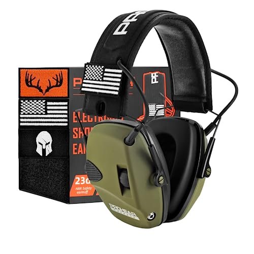 PROHEAR Electronic Ear Protection for Shooting with 4X...